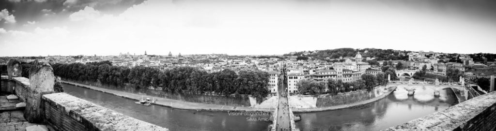 Panorama di Roma da Castel Sant'Angelo
