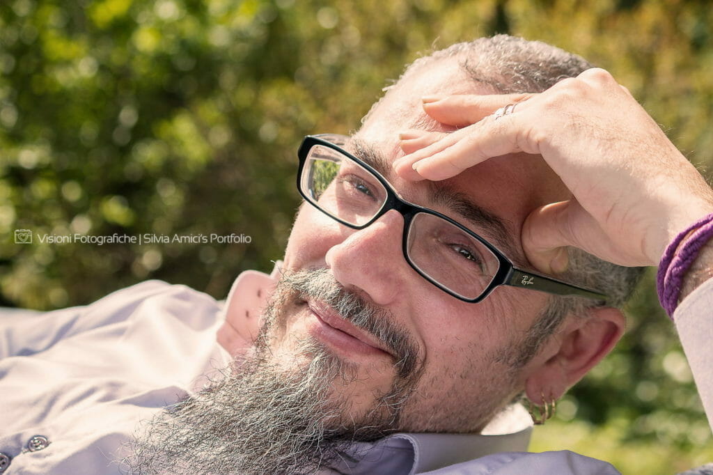 Ritratto fotografico avvicinati al soggetto