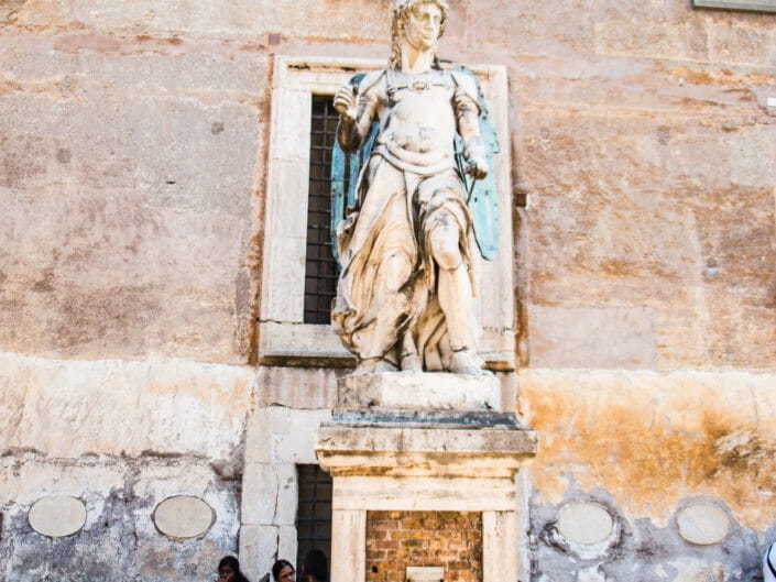 Statua dell'Arcangelo Michele in Castel Sant'Angelo