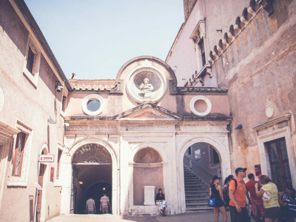 Cortile in Castel Sant'Angelo