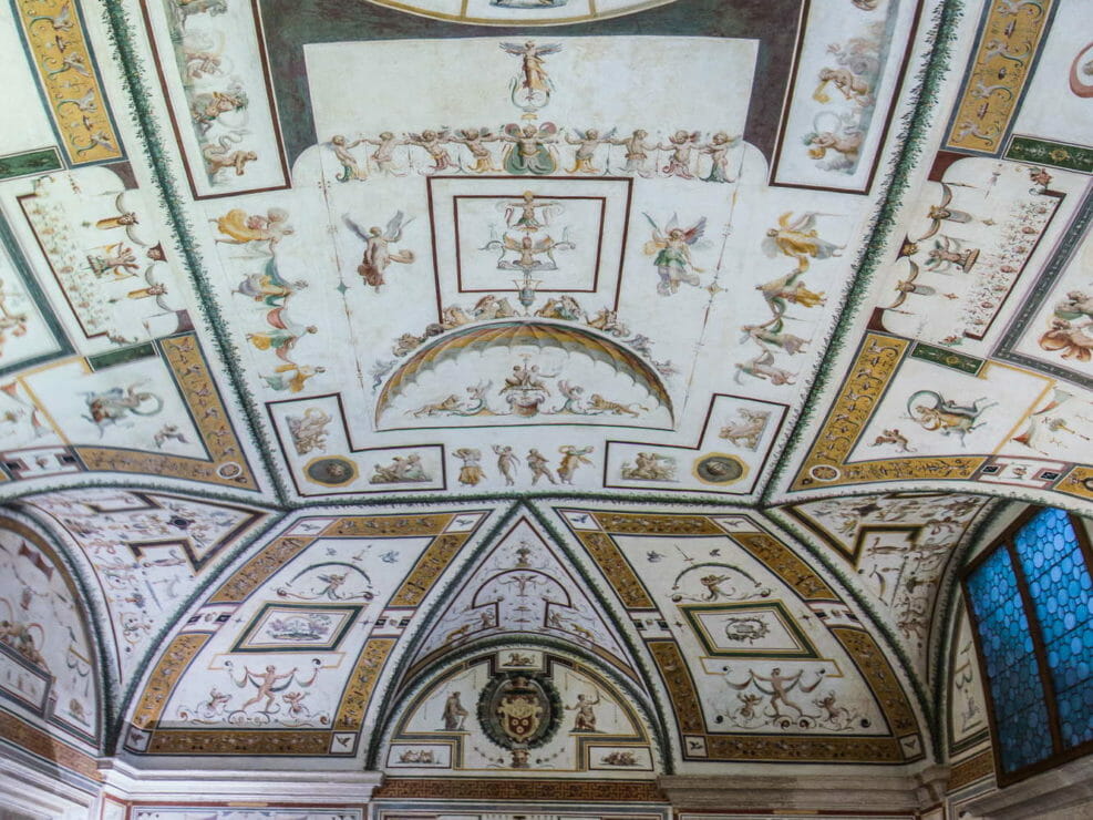 Stanza con Affreschi e decorazioni in Castel Sant'Agelo