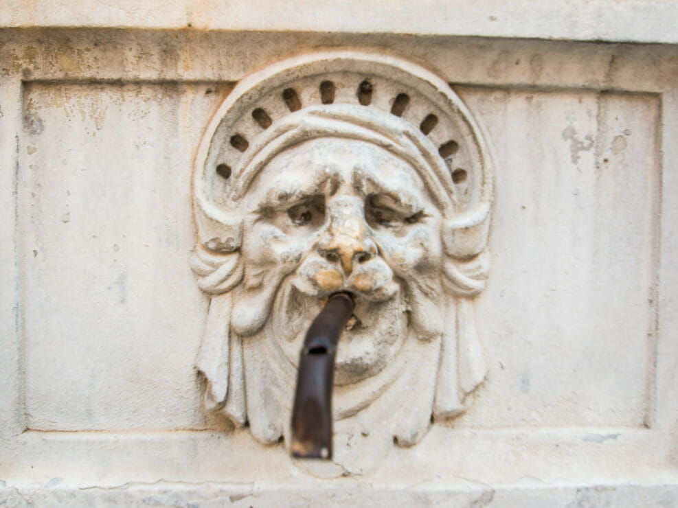 Fontanella in Castel Sant'Angelo