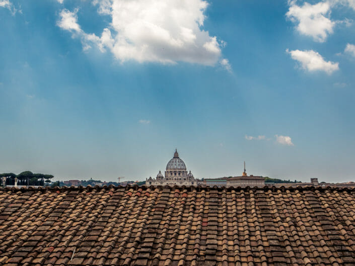 Cupola di San Pietro da Castel Sant'Angelo