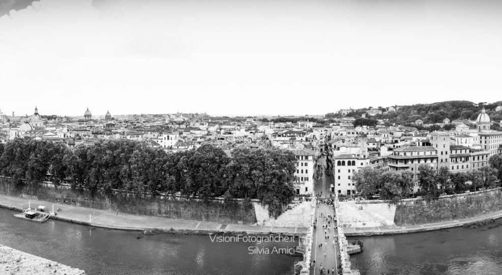 Panorama di Roma da Castel Sant'Angelo