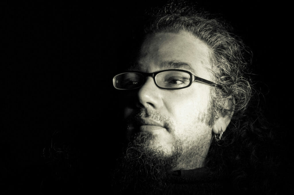 Portrait in Light Painting