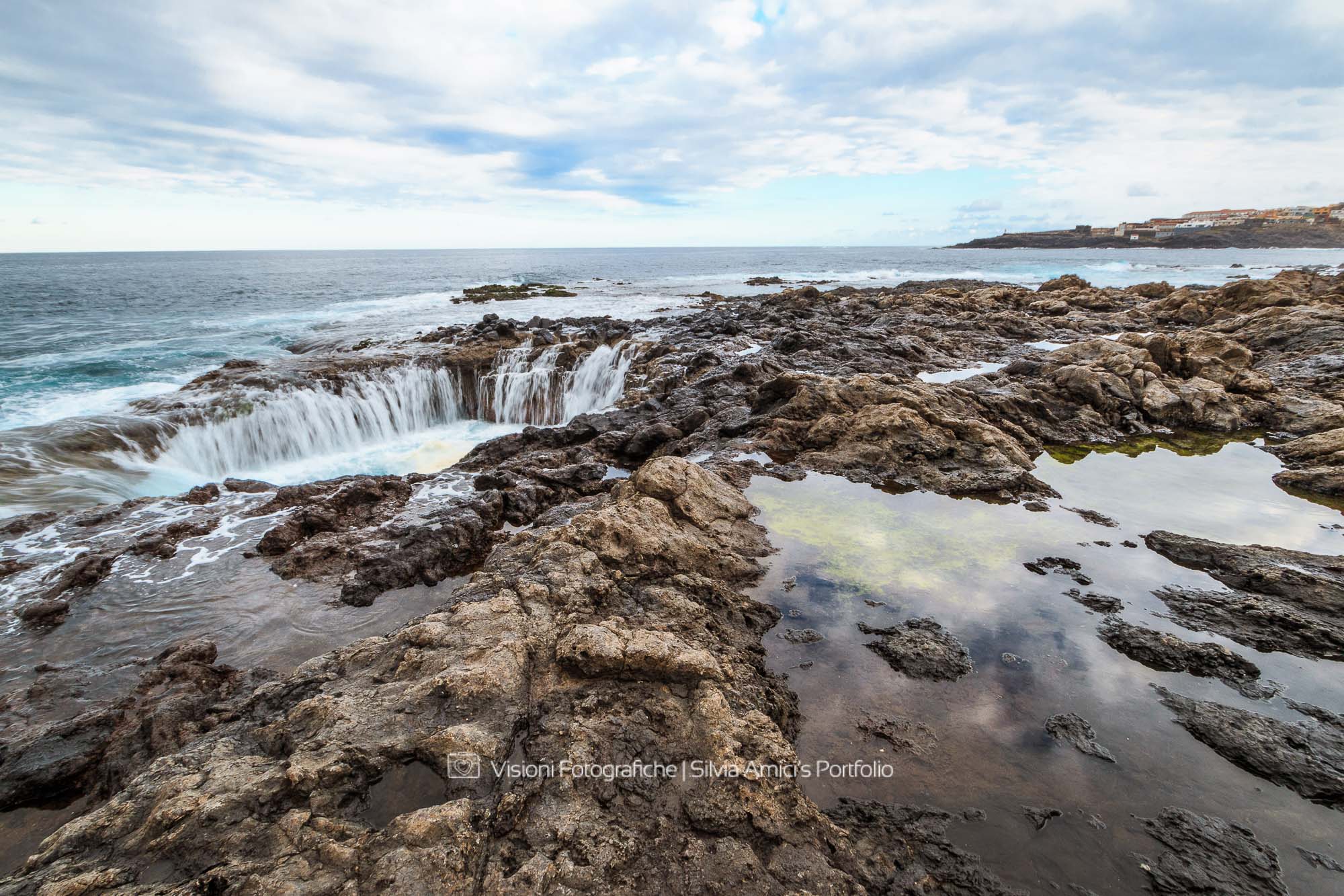 Bufadero de la Garita lunga esposizione fotografica