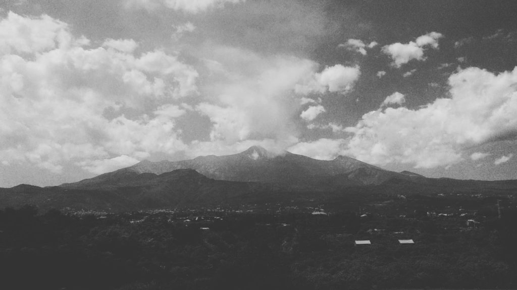 Etna visto dall'autostrada