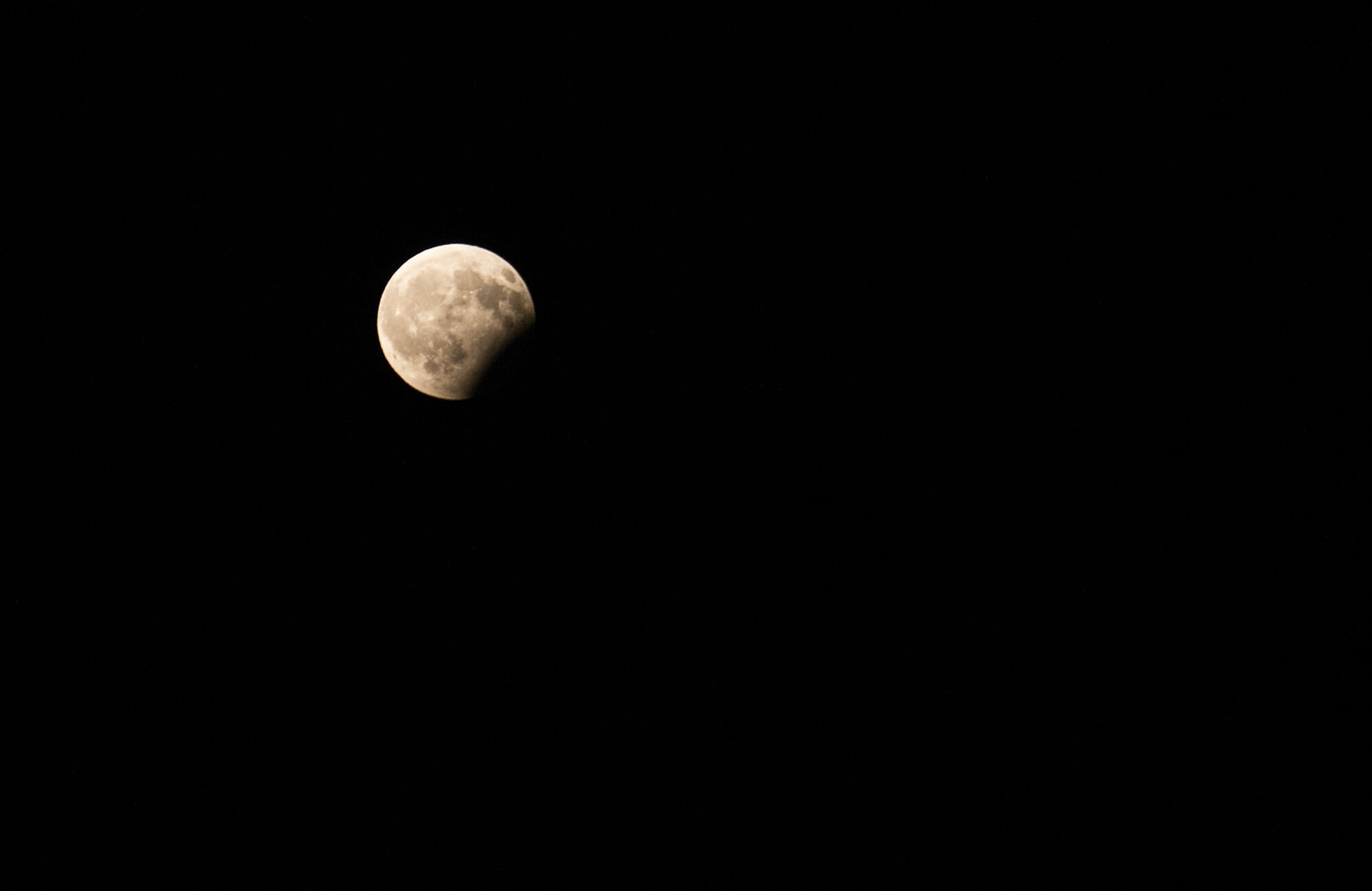 fotografare la luna
