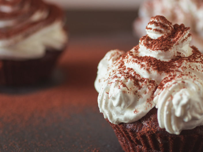 Cupcackes fotografato da vicino