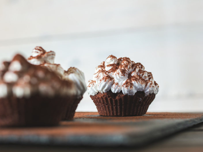 Cupcakes cioccolato e panna