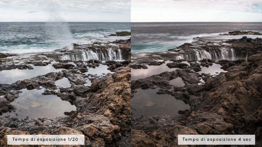 Fotografare l'acqua