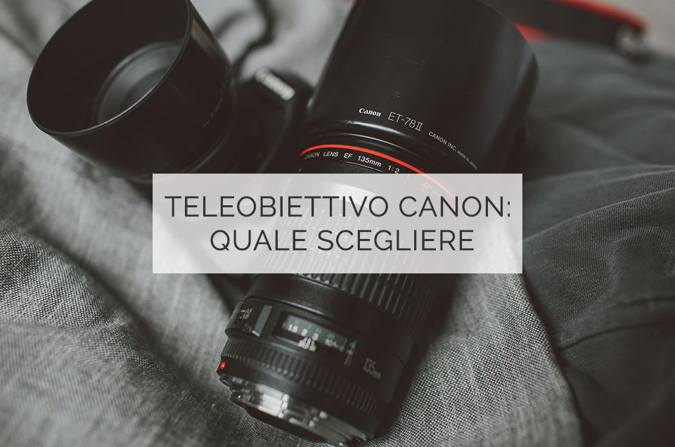 Teleobiettivo Canon quale scegliere Visioni Fotografiche